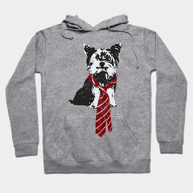 Mr. Yorkie Hoodie by CritterLove